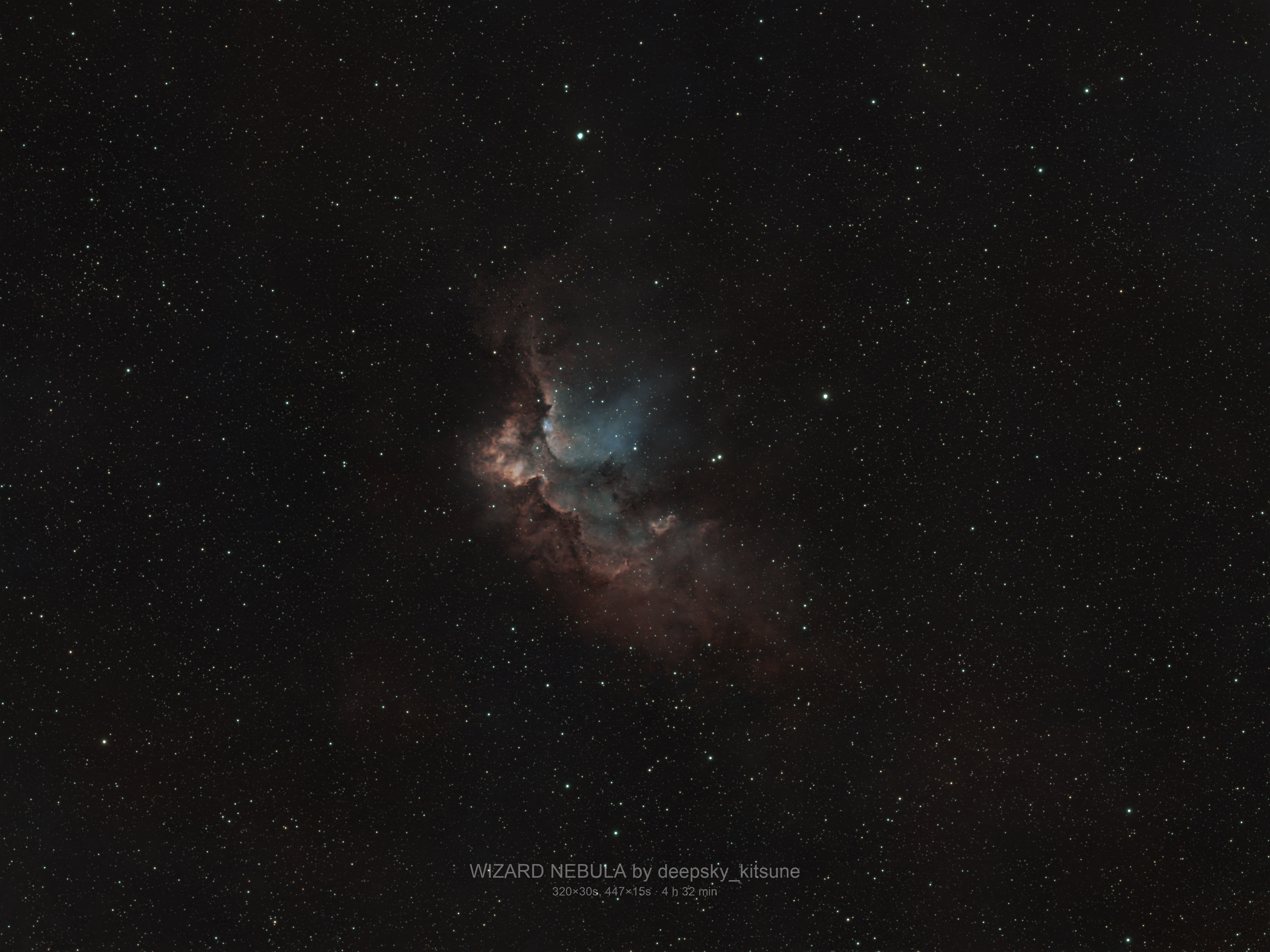 NGC 7380 - Wizard Nebula