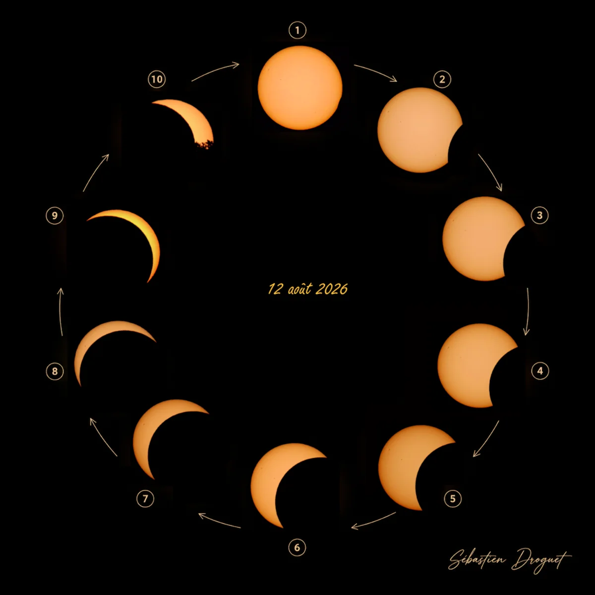 Eclipse solaire 12 août 2026