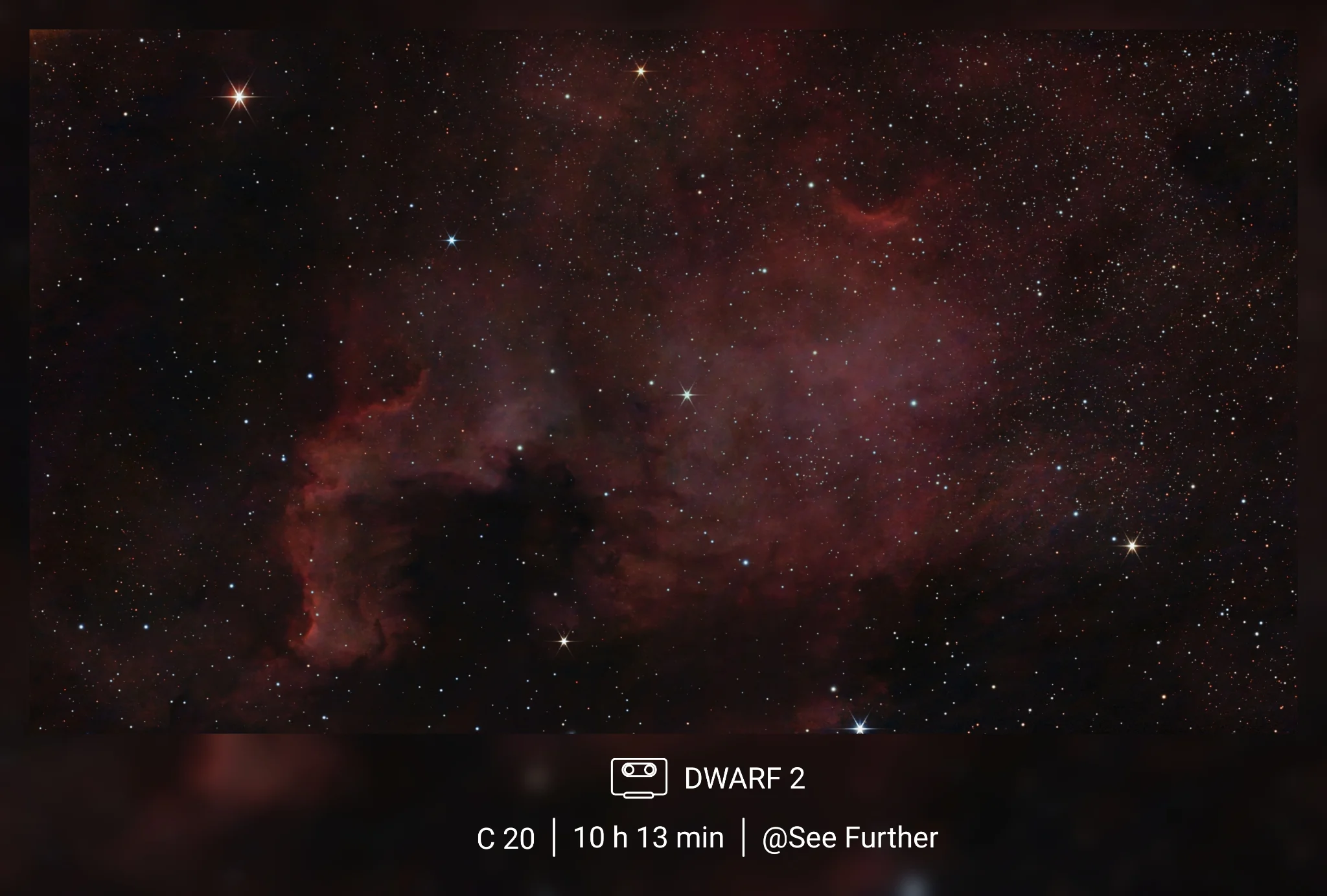 North American Nebula, ending result