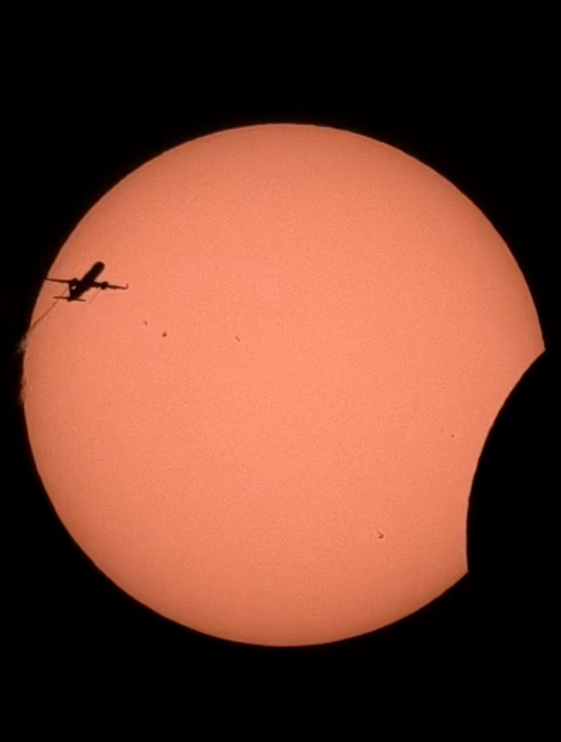 Lucky shot! Taken from my Timelapse