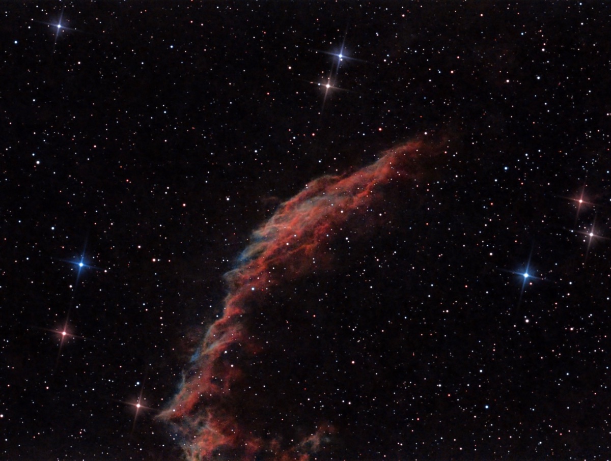 The Eastern Veil Nebula