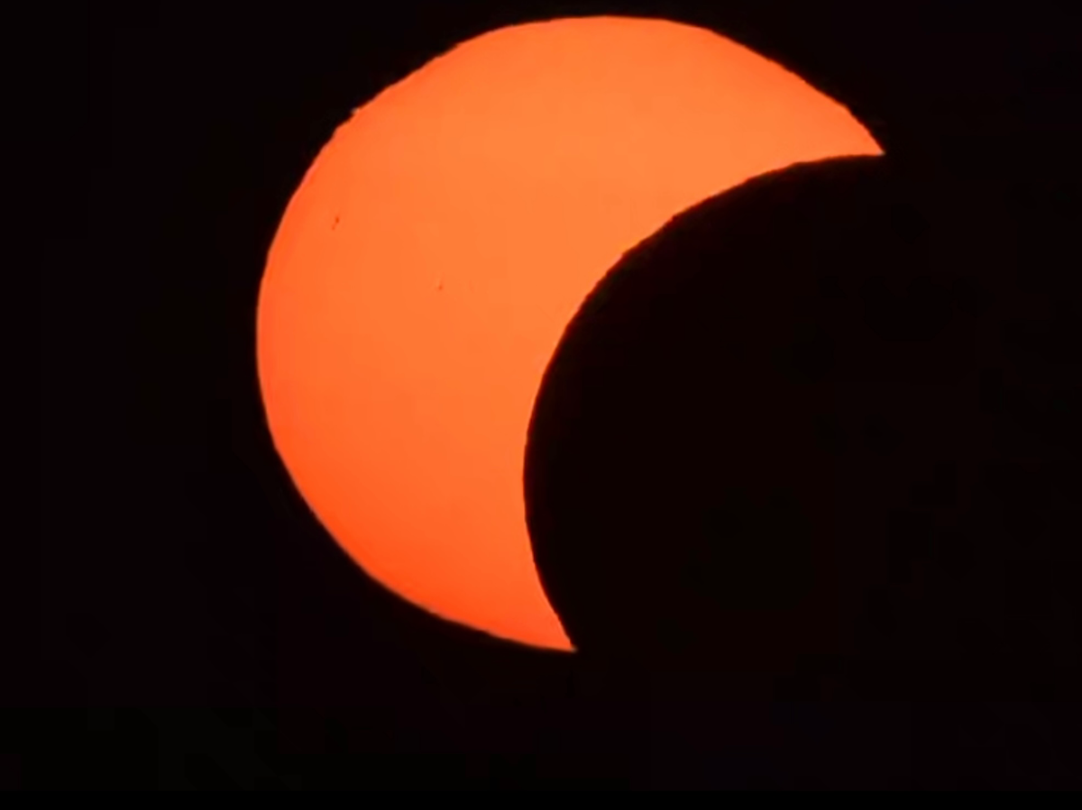 Few parts of solar eclipse 12.08.2026