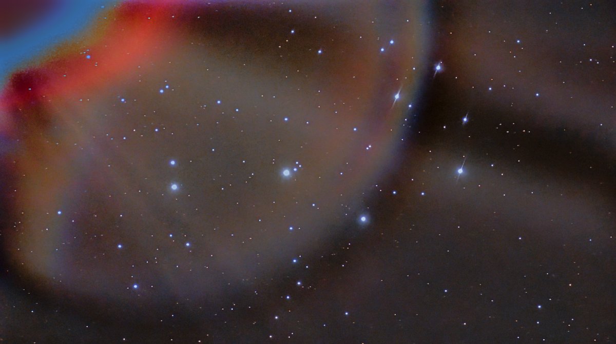 M45- The Pleiades with Moon interference