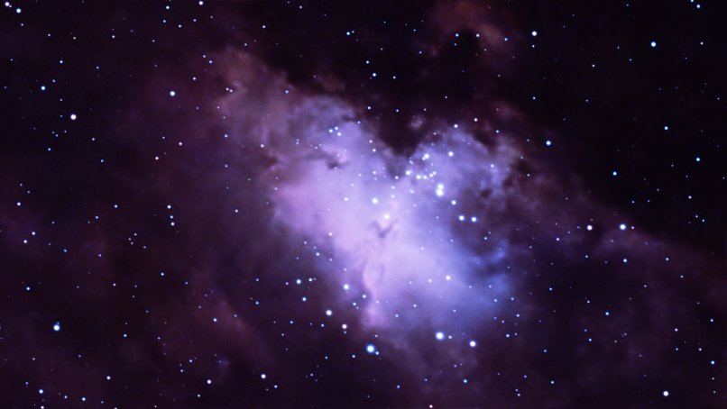 A very faint Pillars of Creation...