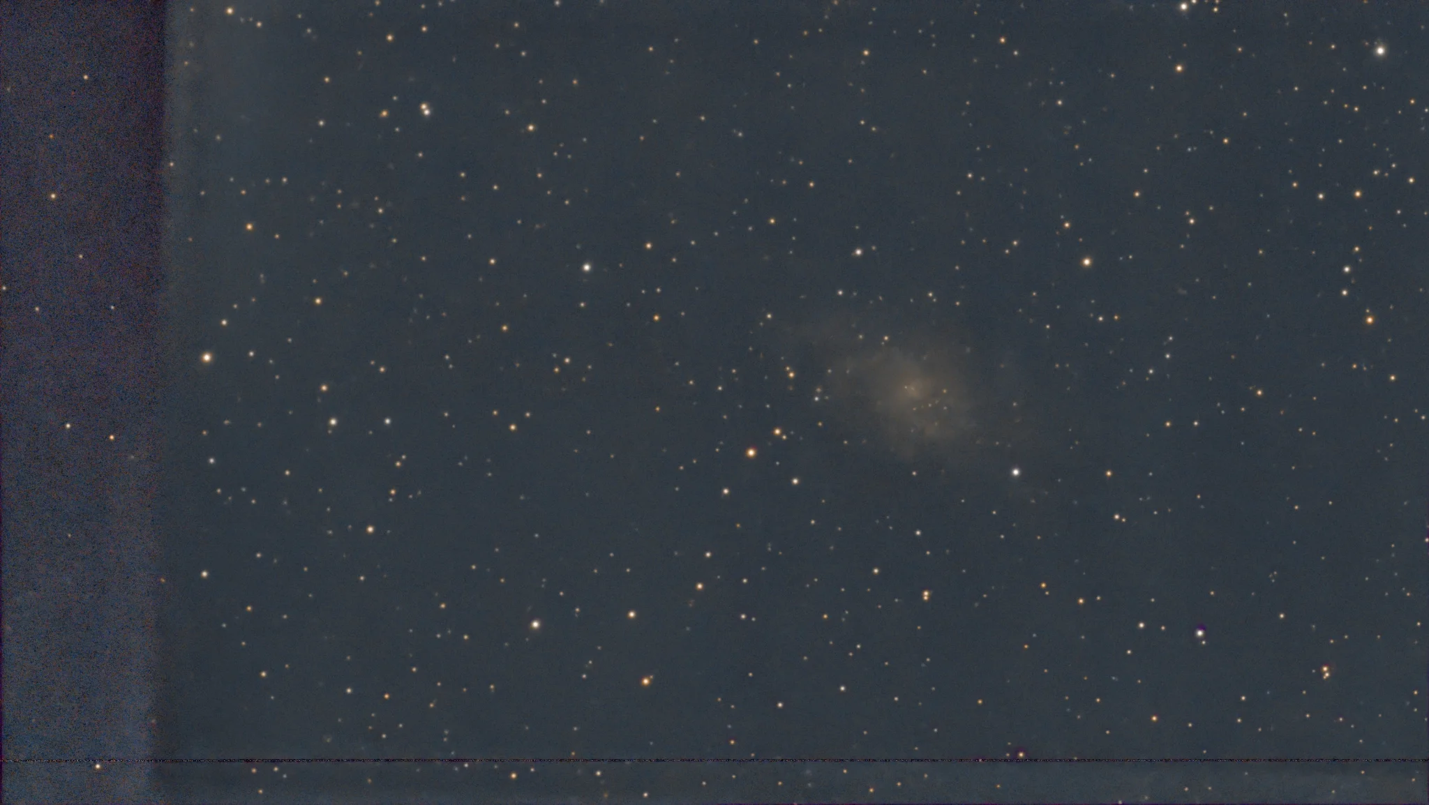 Enhanced M33 image
