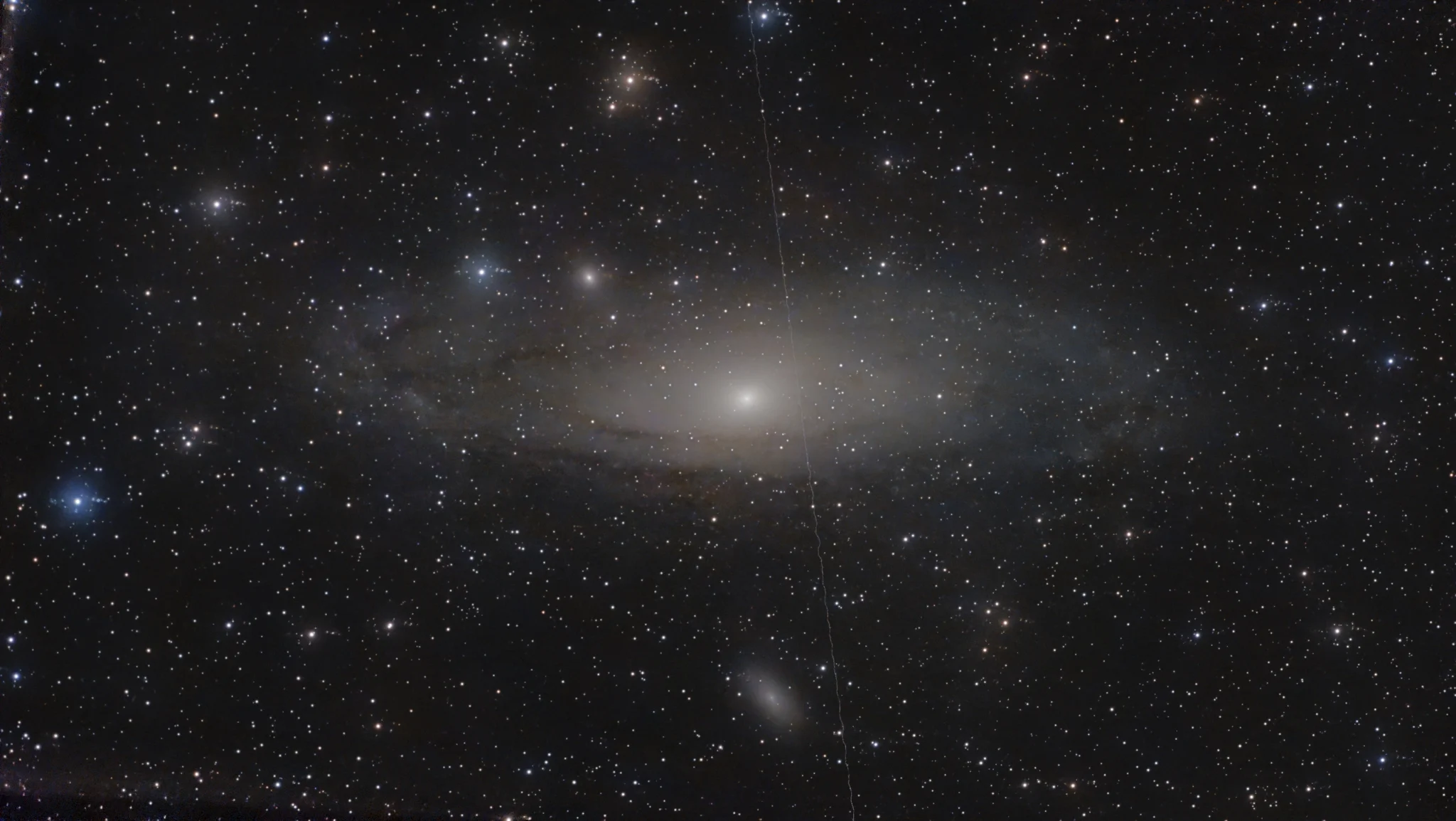 Enhanced M31 Andromeda Galaxy