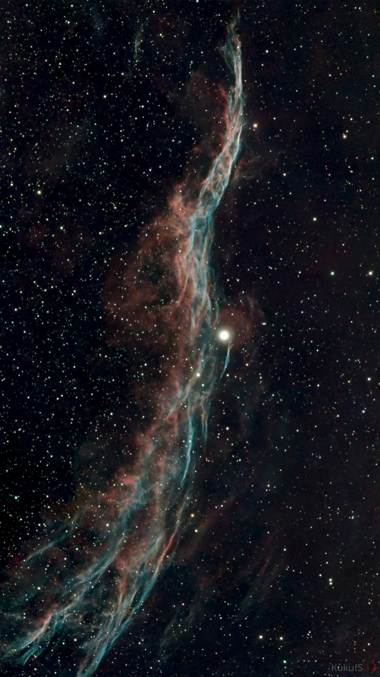 NGC 6960: туманность Ведьмина Метла 🧹