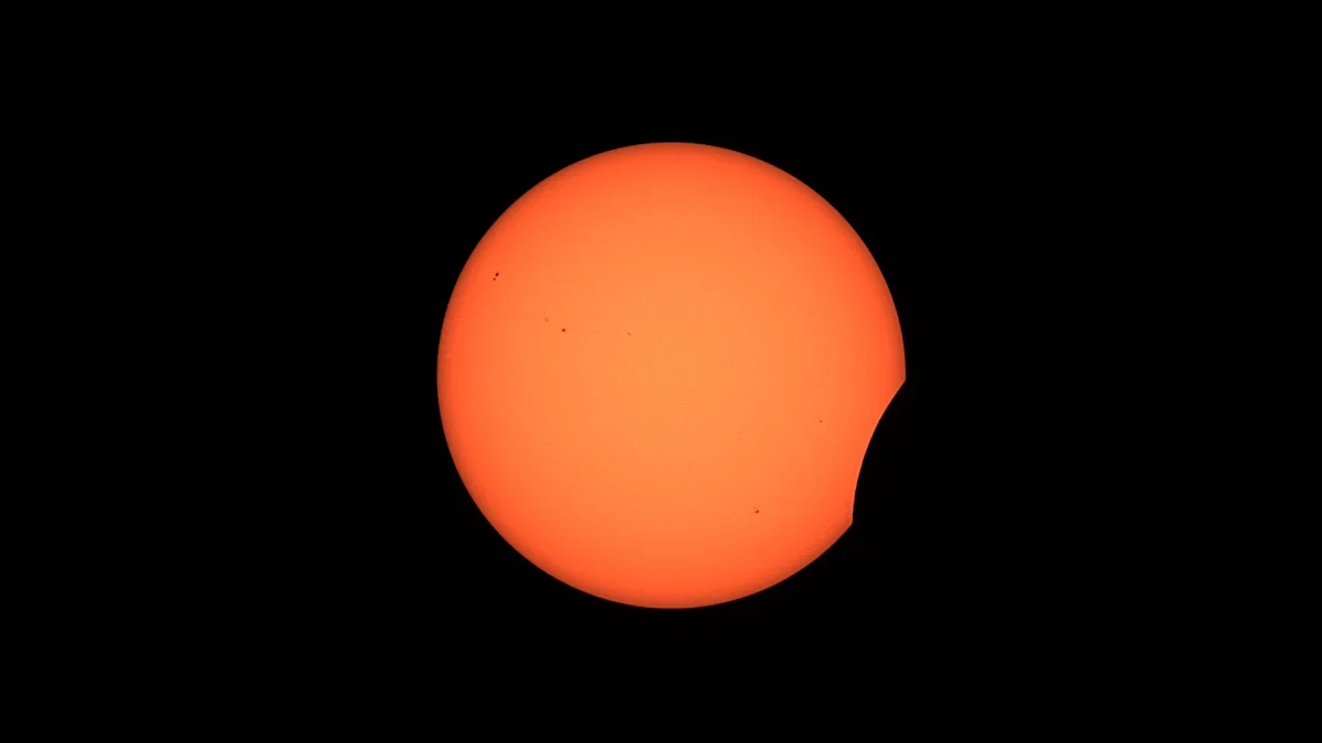 Eclipse from Germany. 260812