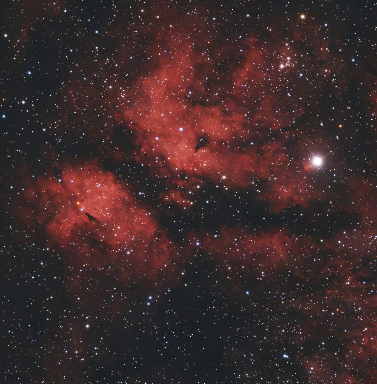 IC1318B蝴蝶星云