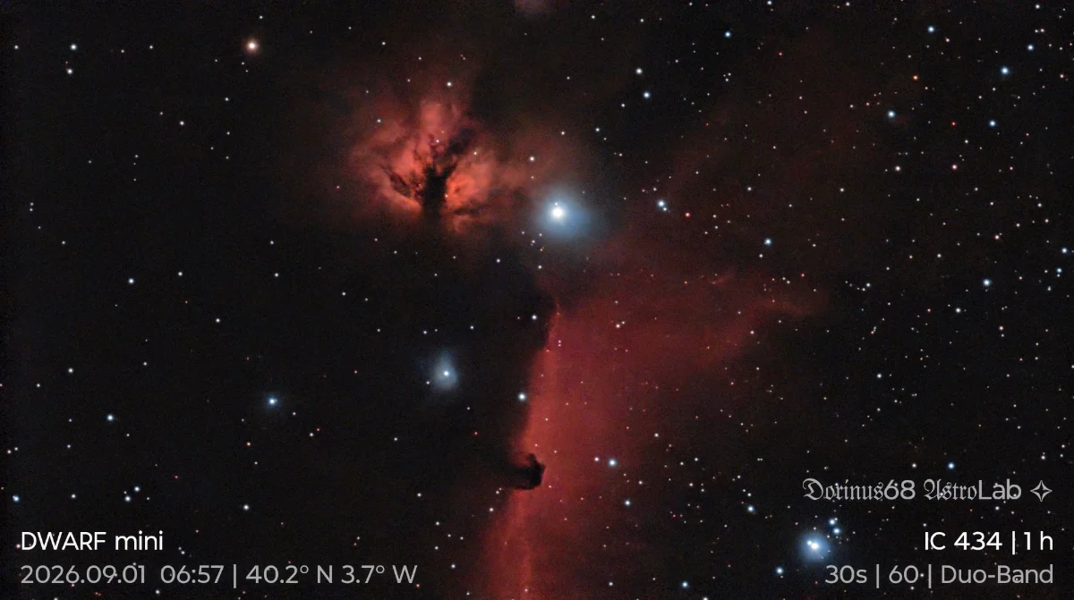 IC 434 desde mi balcón.