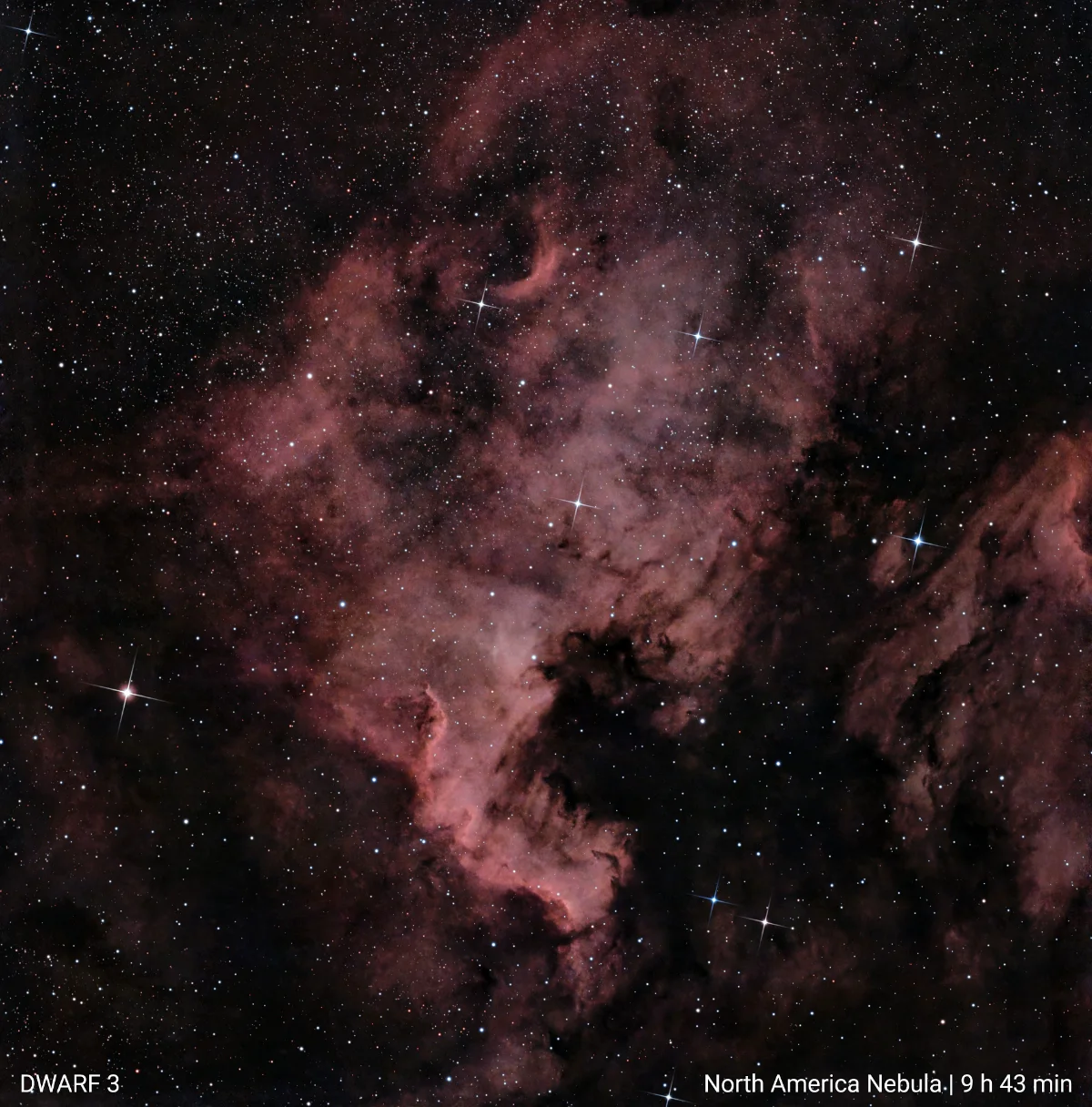 North America Nebula - 9h40min