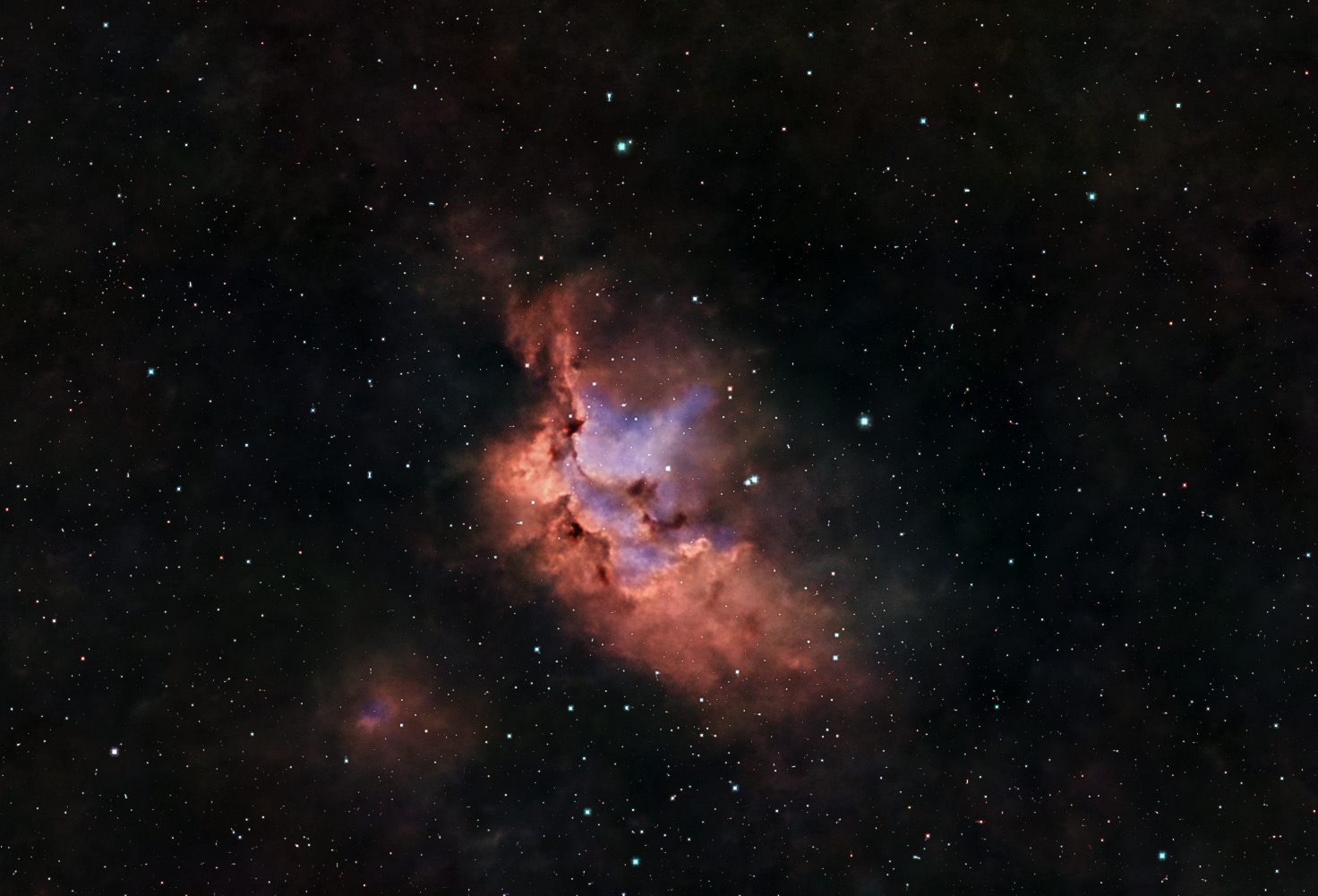 The Wizard Nebula Dwarf Mini 2 nights data
