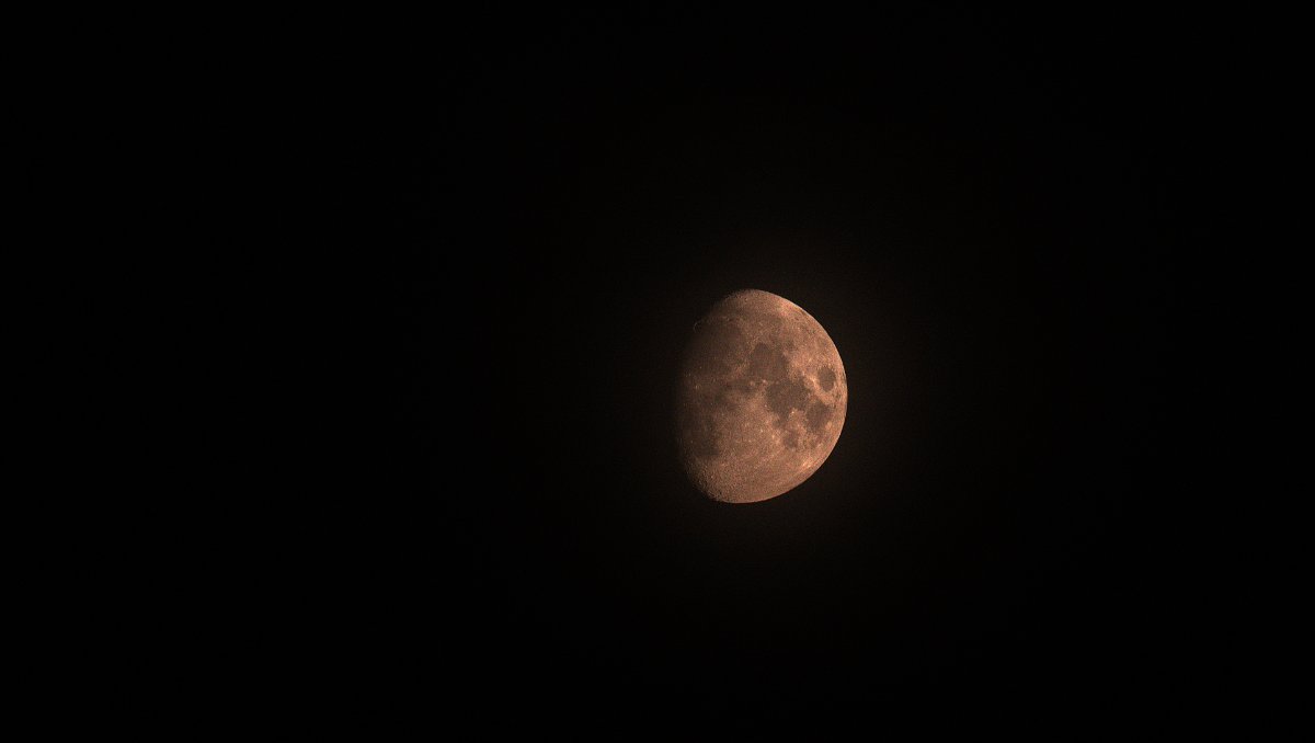 The moon
