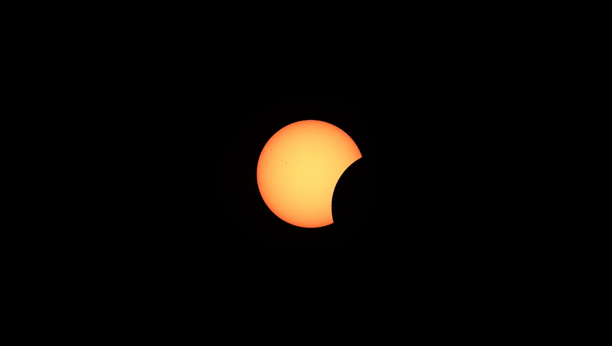 Solar eclipse foto