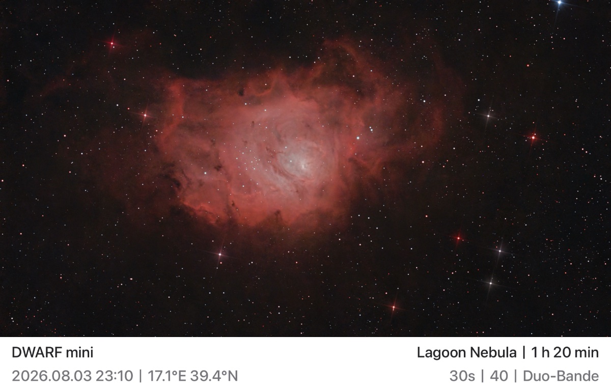 Lagoon nebula