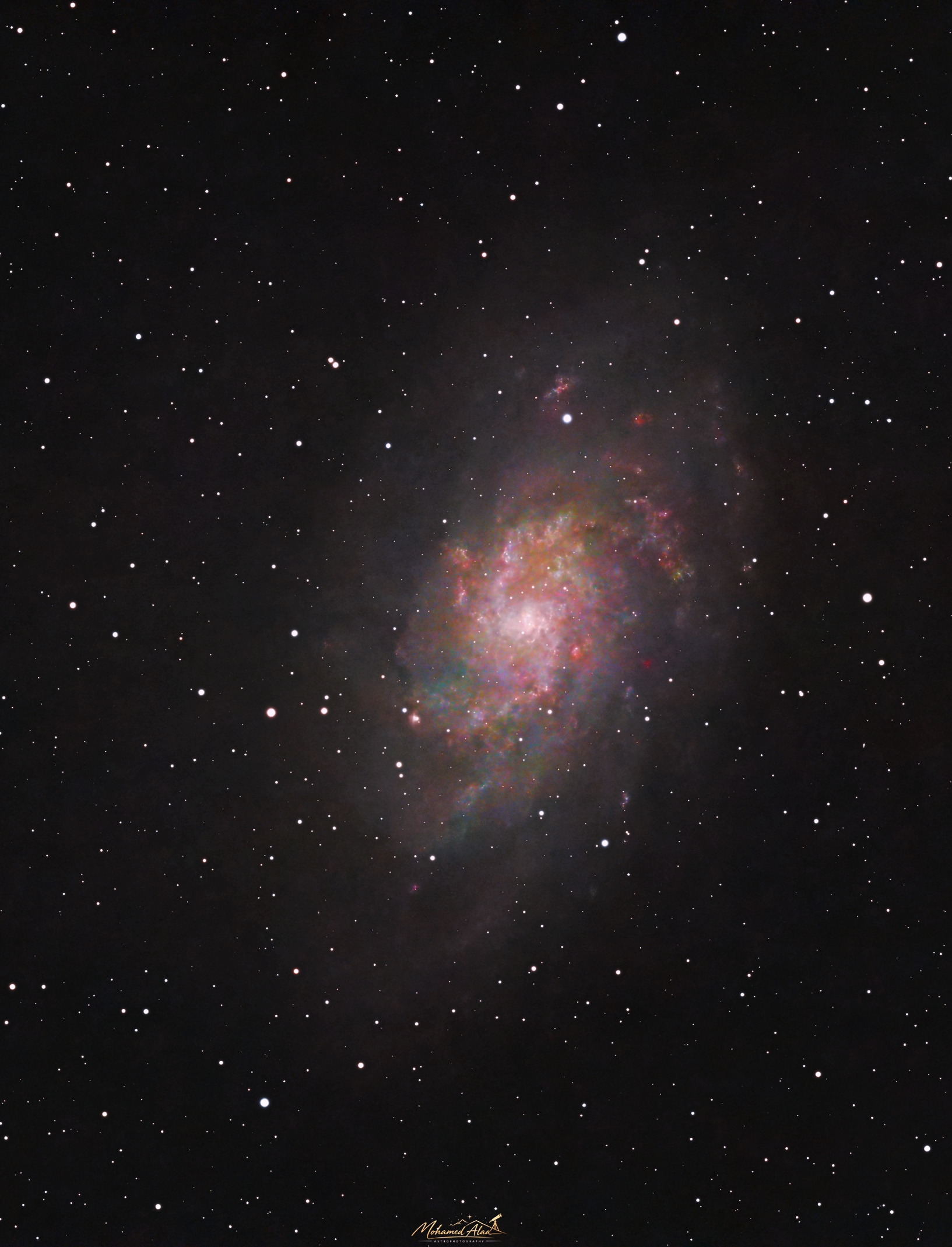 the Triangulum Galaxy (M33)! 🌌✨