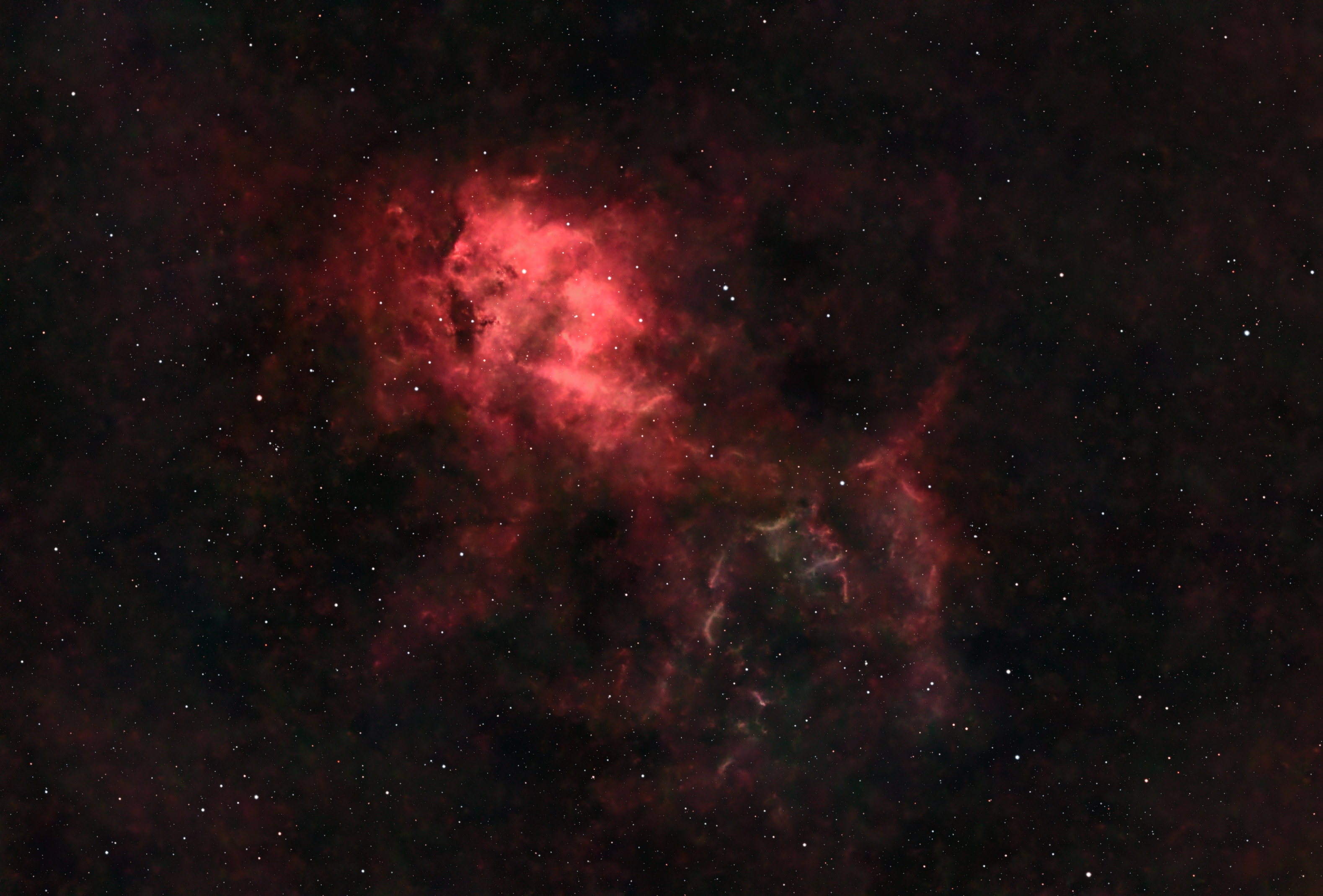 Lion Nebula | Sh2-132 🦁✨